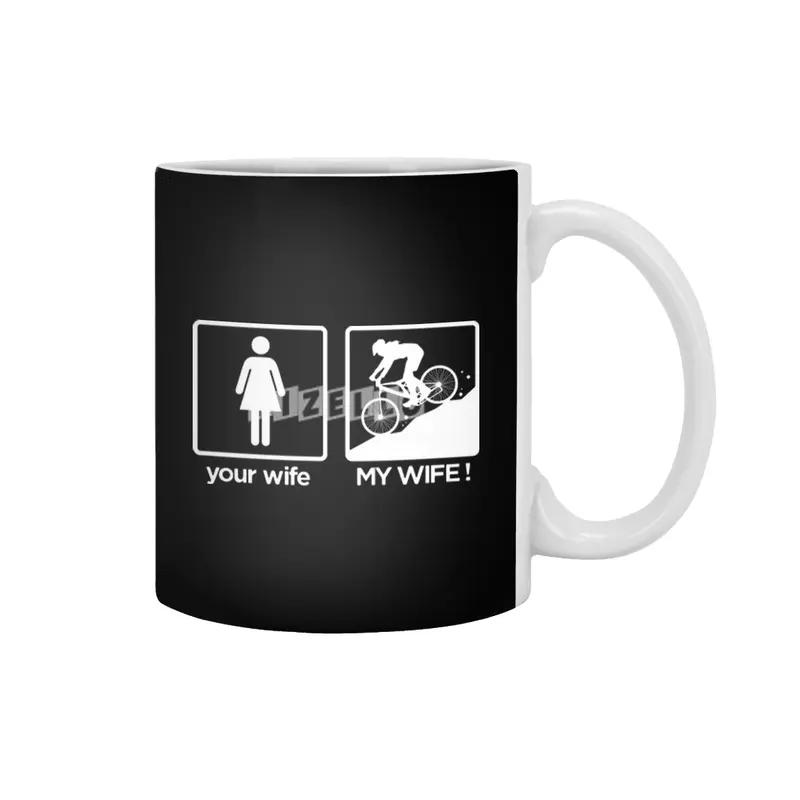 your wife my wife wife t-shirt Beyaz Kupa