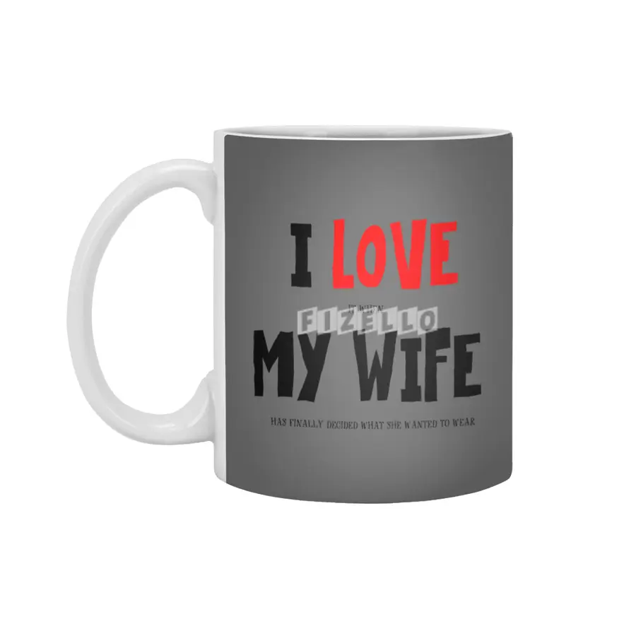 I Love My Wife (Between The Lines) Beyaz Kupa