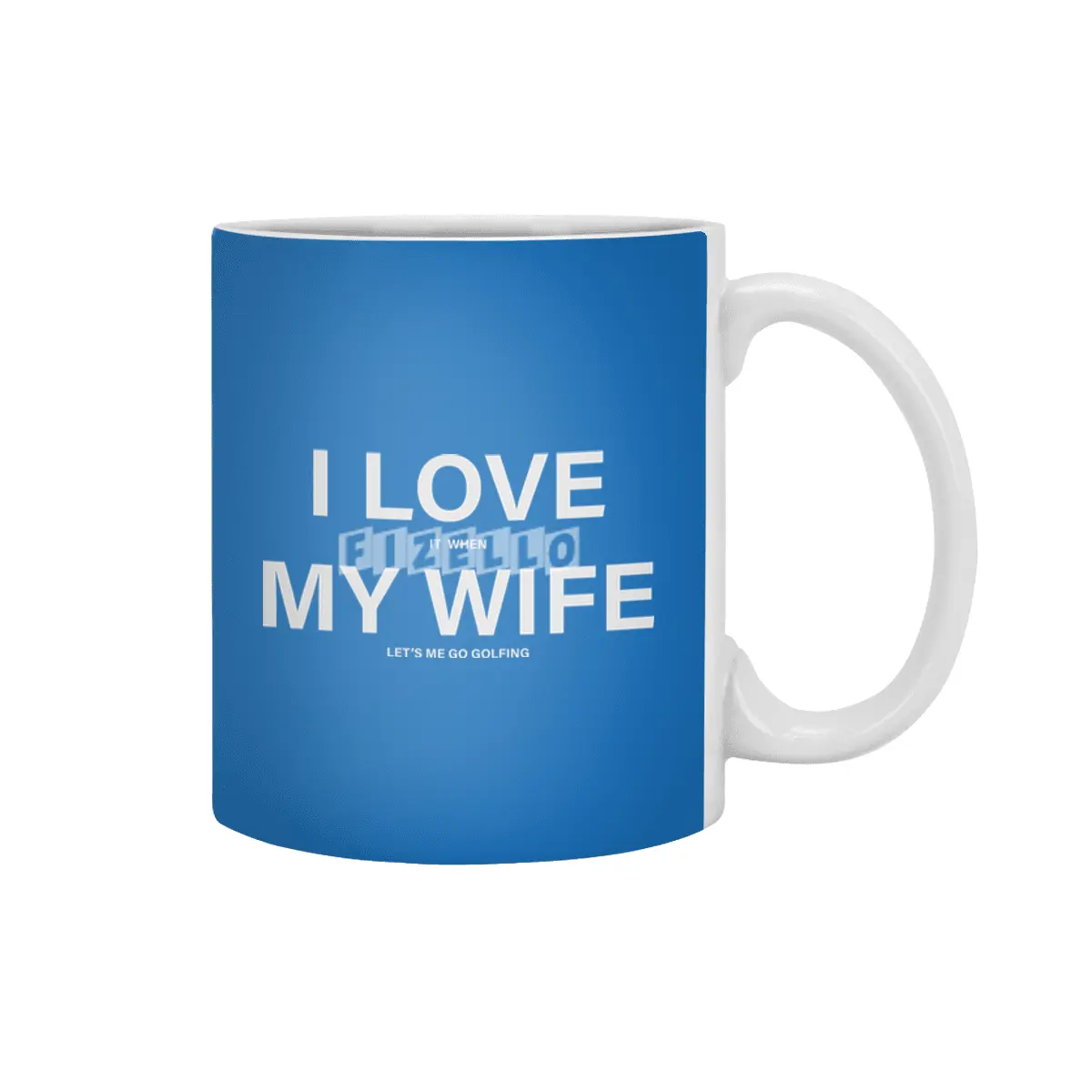I Love My Wife - Golfing Beyaz Kupa