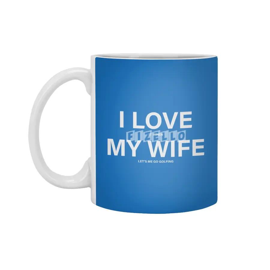 I Love My Wife - Golfing Beyaz Kupa