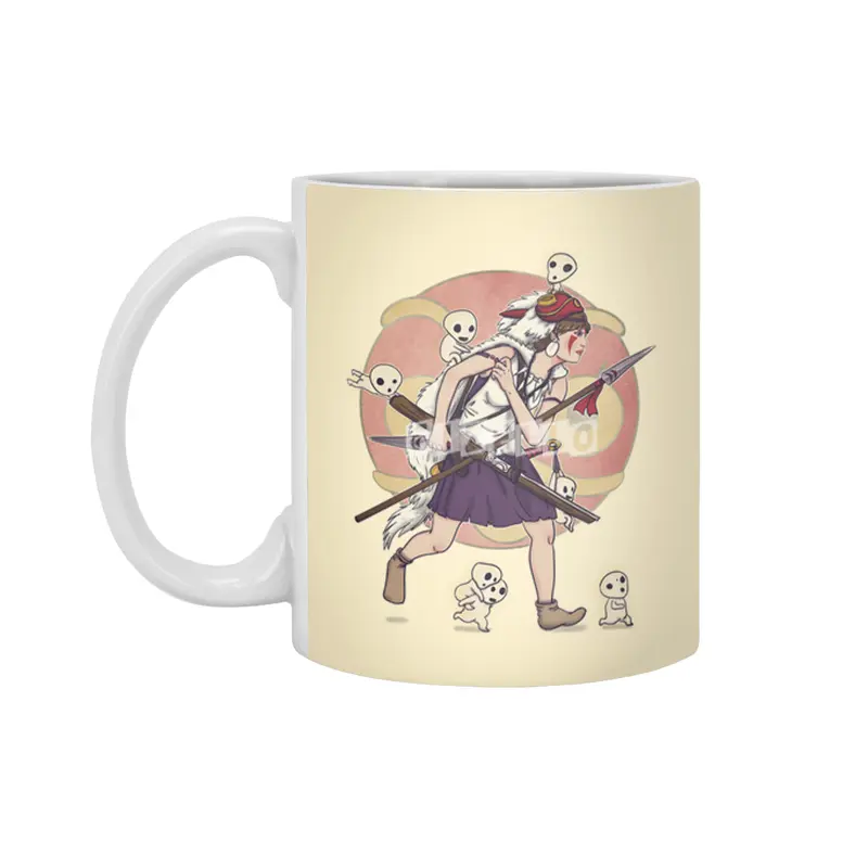 Wolf Girl to the rescue Beyaz Kupa