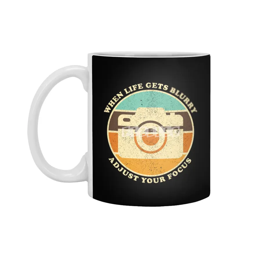 Camera Day ? Vintage Camera Quote 2020 ? T-Shirt Beyaz Kupa
