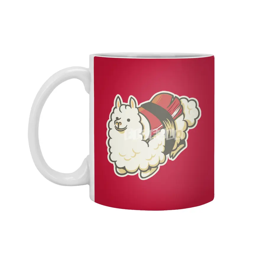 Alpaca Sushi Niguiri Beyaz Kupa
