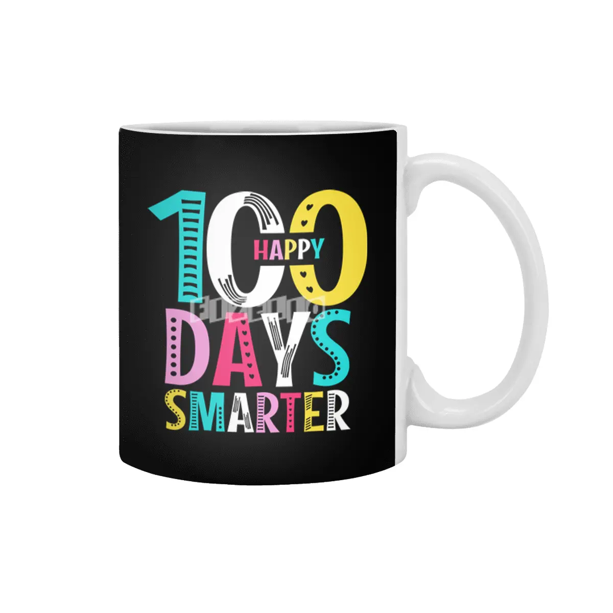 100th Day of School Teacher - 100 Days Smarter Beyaz Kupa