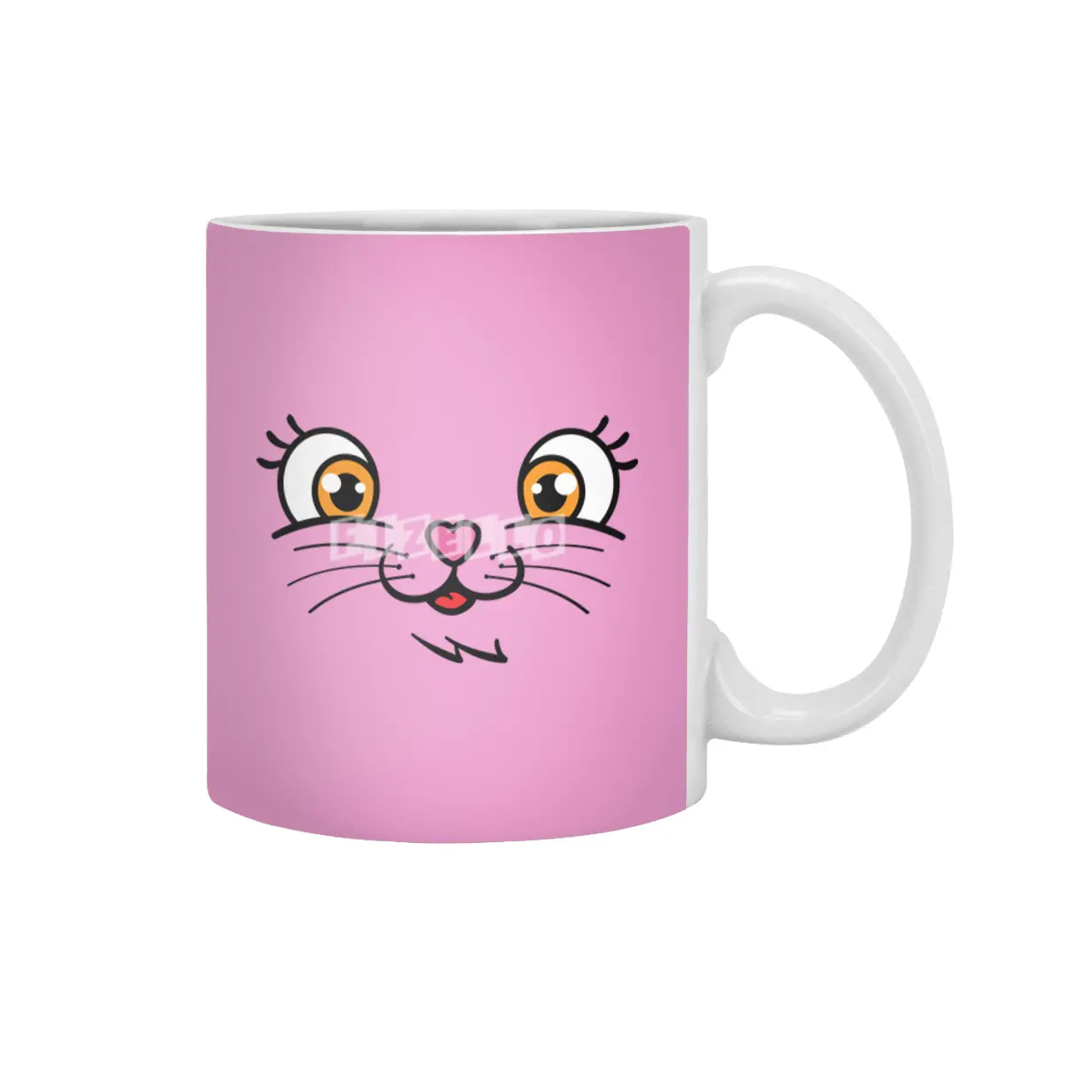 Cat Nose Mask Cute Kitty Cat Animal Pet Face Mask Girls Beyaz Kupa