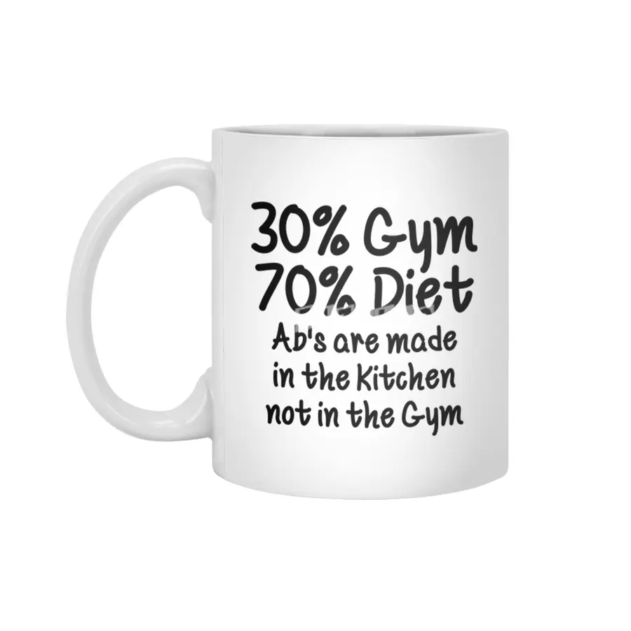 Ab's are made in the kitchen Beyaz Kupa
