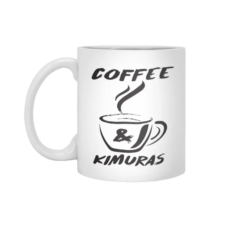 Toro Bjj Coffee And Kimuras Jiu Jitsu Shirt Brazilian Funny Coffee Beyaz Kupa