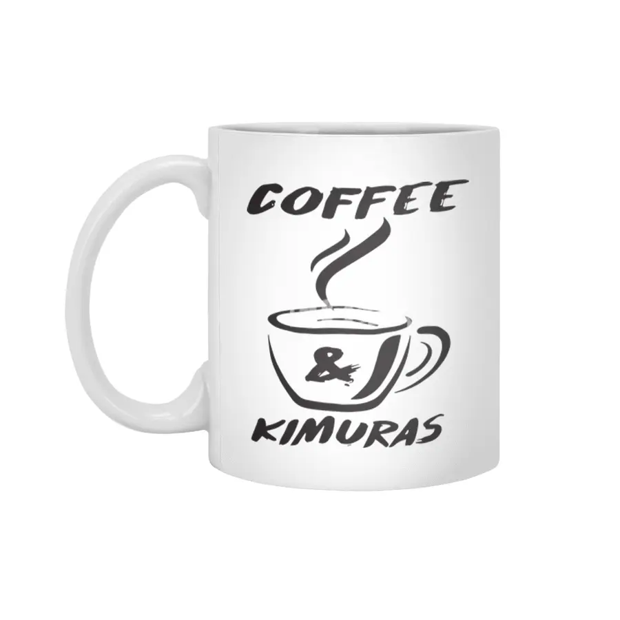 Toro Bjj Coffee And Kimuras Jiu Jitsu Shirt Brazilian Funny Coffee Beyaz Kupa