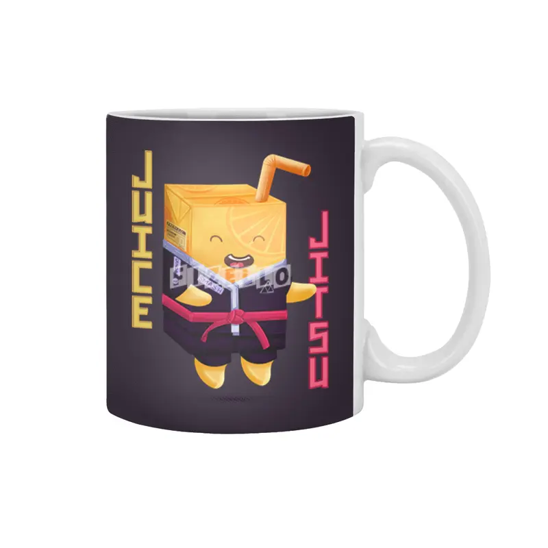 Orange Juice Jiu Jitsu (Juice Jitsu) Beyaz Kupa