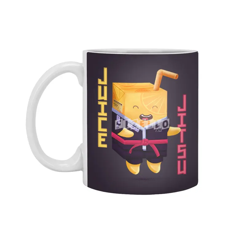 Orange Juice Jiu Jitsu (Juice Jitsu) Beyaz Kupa