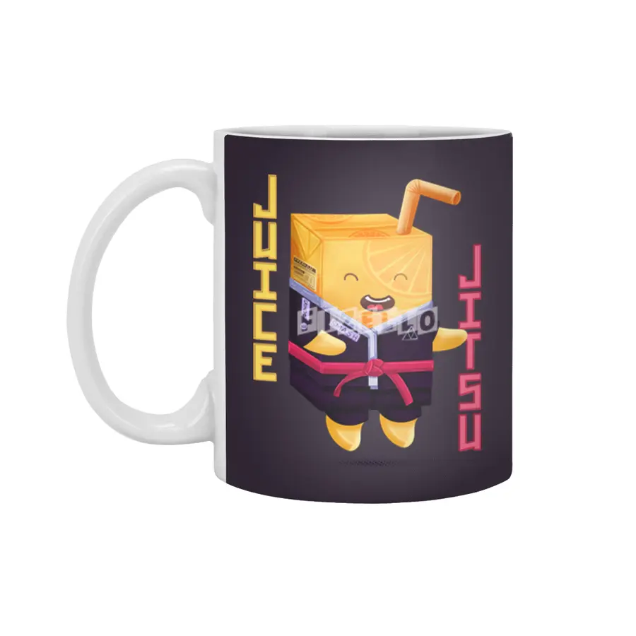 Orange Juice Jiu Jitsu (Juice Jitsu) Beyaz Kupa