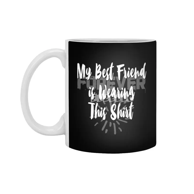 Be Your Own Best Friend ii  ... Words with Meaning Beyaz Kupa