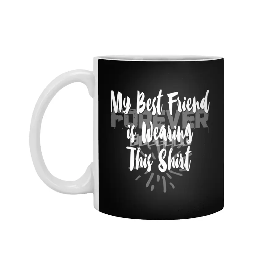 Be Your Own Best Friend ii  ... Words with Meaning Beyaz Kupa
