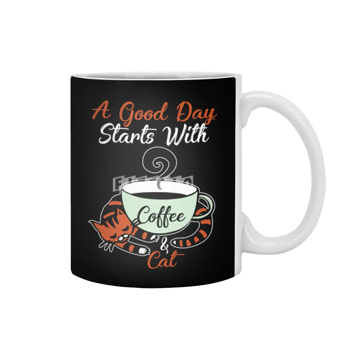 A good day starts with coffee and Cat Beyaz Kupa