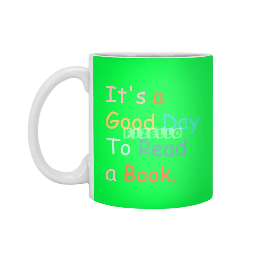 Its a Good Day to Read a Book Fanny Librarian Beyaz Kupa