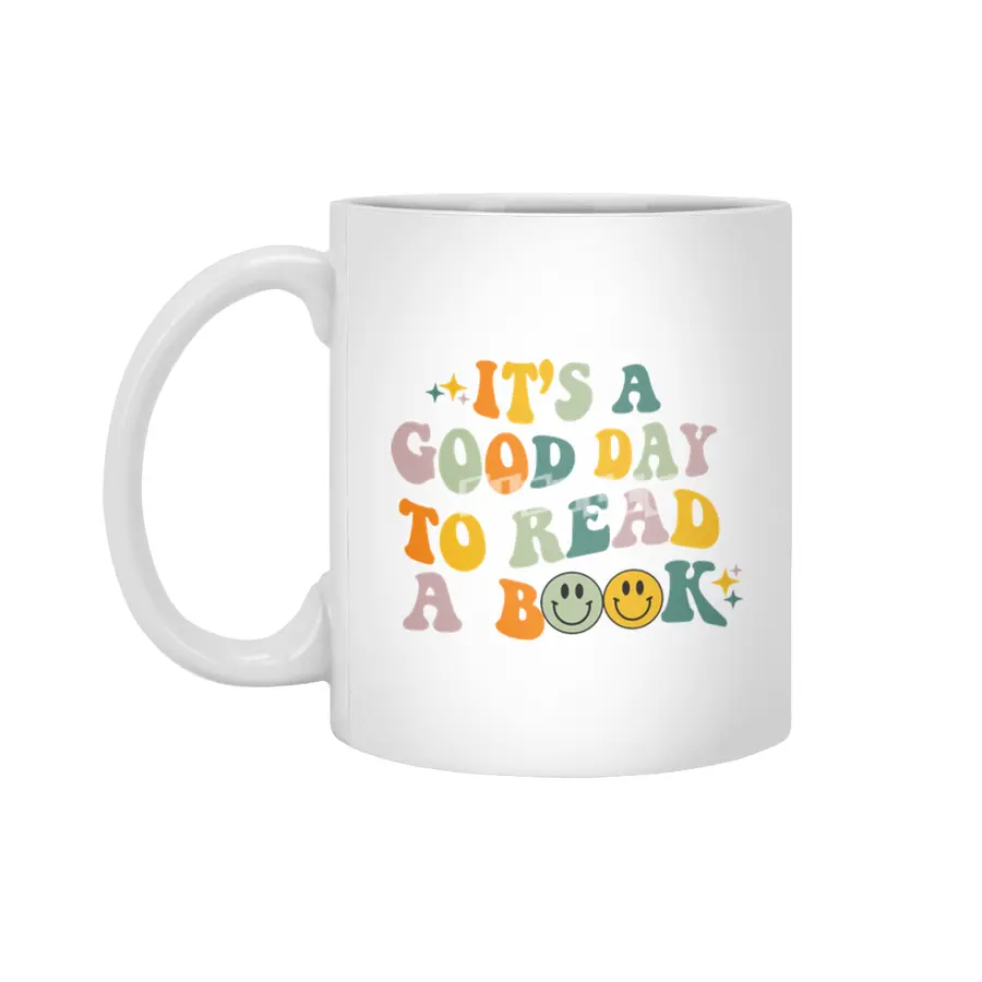 It's a Good day to read book Beyaz Kupa