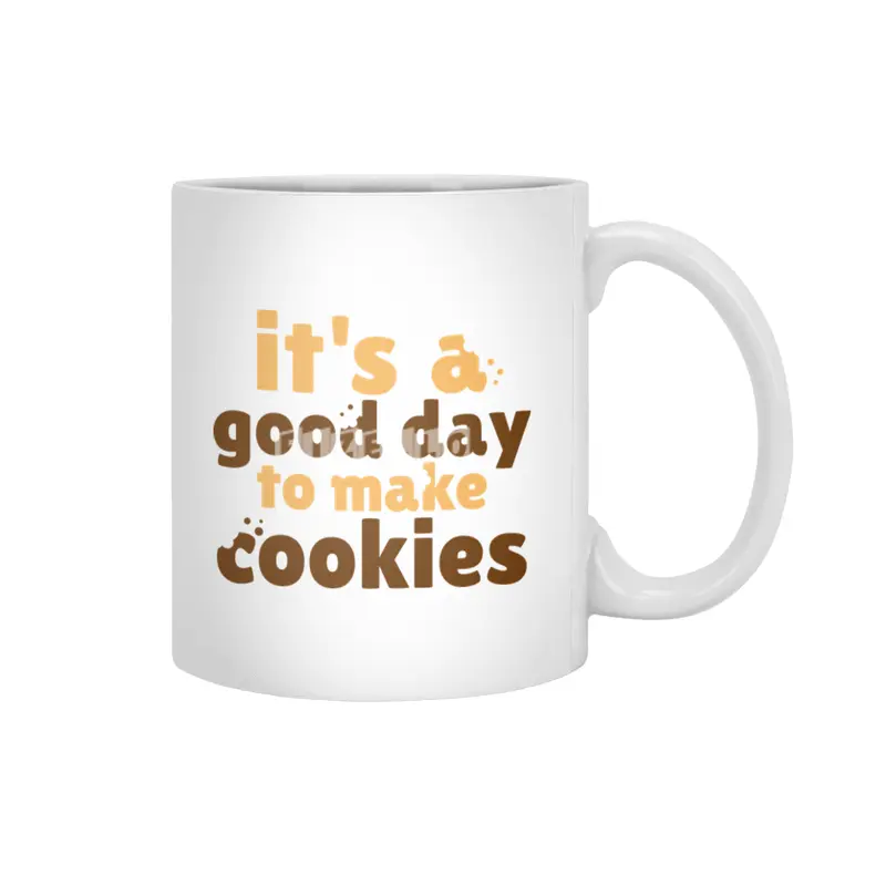 It's a Good Day To Make Cookies Beyaz Kupa