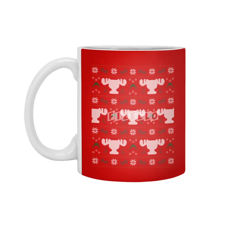 Griswold Christmas Sweater Beyaz Kupa