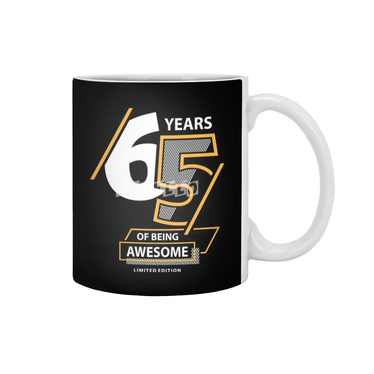 65 Years Of Being Awesome - 65th Birthday Beyaz Kupa