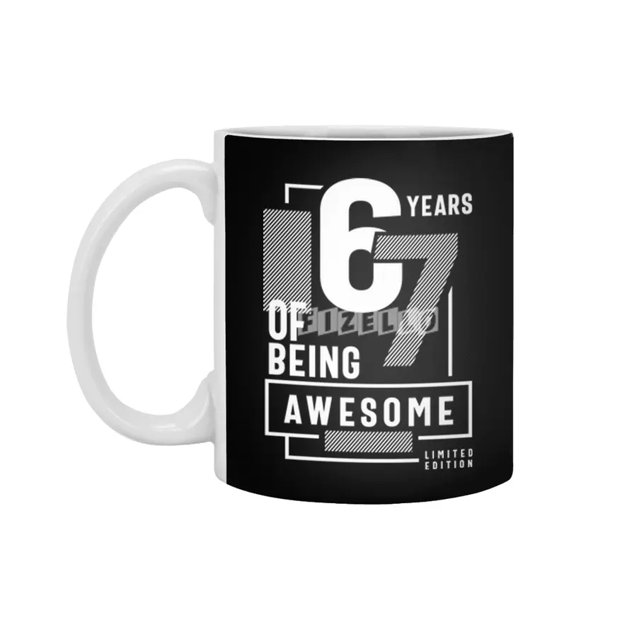 67 Years Of Being Awesome - 67th Birthday Beyaz Kupa