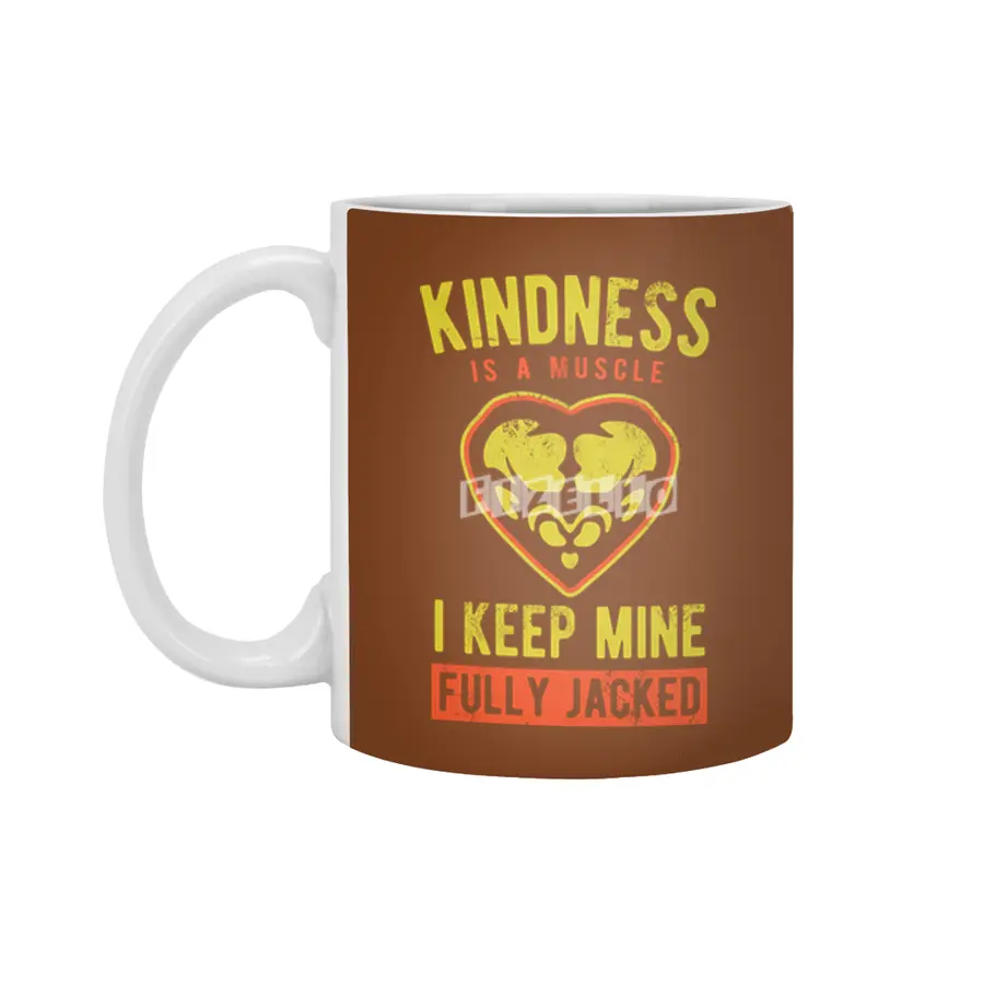 Payback Penguin - Kindness (Brown) Beyaz Kupa