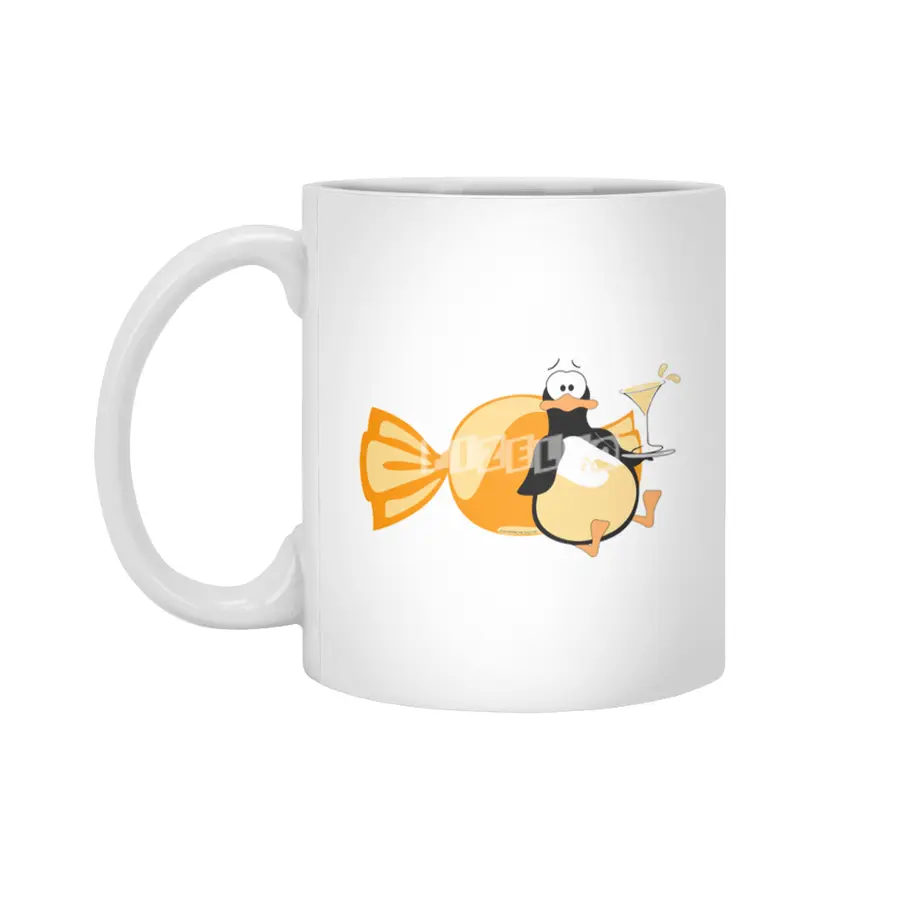 Butterscotch Bliss Penguin Beyaz Kupa