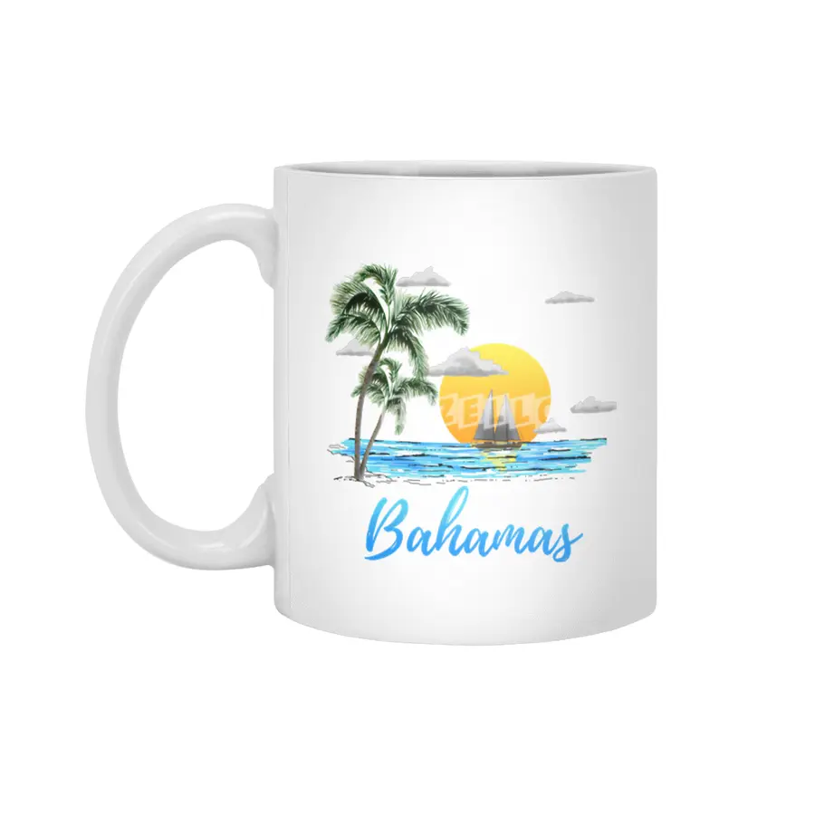 Bahamas Vacation Sailing Beyaz Kupa