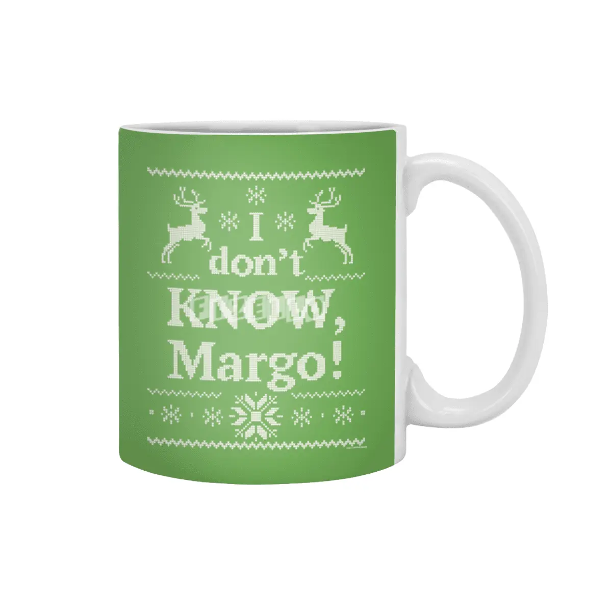 Christmas Vacation - I don't KNOW, Margo! Beyaz Kupa