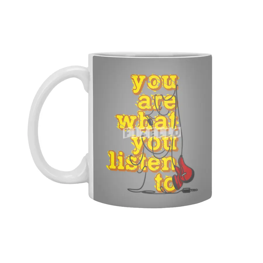 You are what you listen to Beyaz Kupa