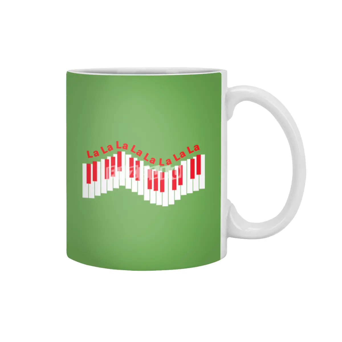 Holiday, Christmas Keyboard Piano - Red Beyaz Kupa