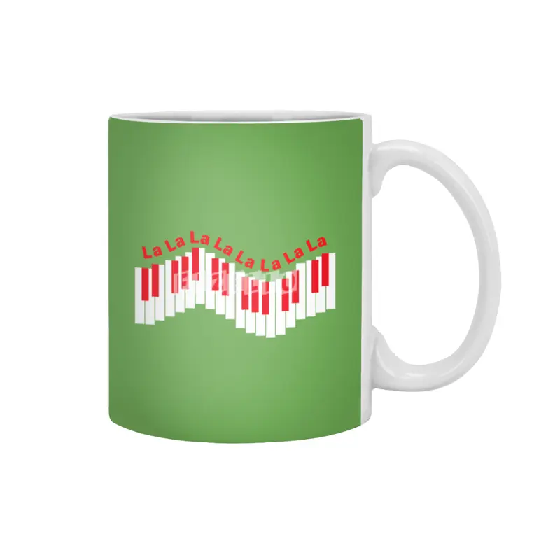 Holiday, Christmas Keyboard Piano - Red Beyaz Kupa