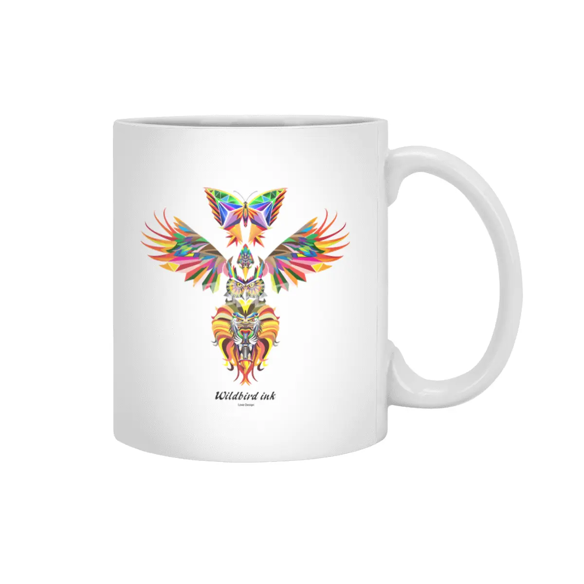 Wildbird ink - Universal Journey to enlightenment - full colour - 12x Beyaz Kupa