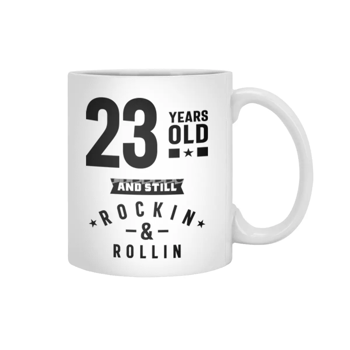 23 Year Old Gift | 23rd Birthday Gift Ideas - Mens and Womens Beyaz Kupa
