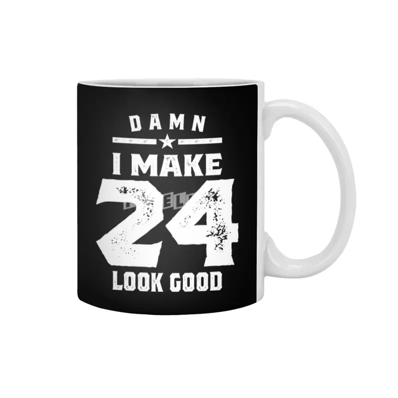 24 Year Old Gift | 24th Birthday Gift Ideas - Mens and Womens Beyaz Kupa