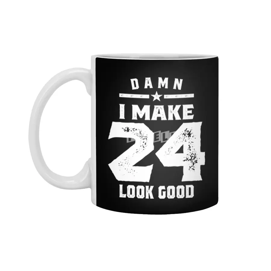 24 Year Old Gift | 24th Birthday Gift Ideas - Mens and Womens Beyaz Kupa