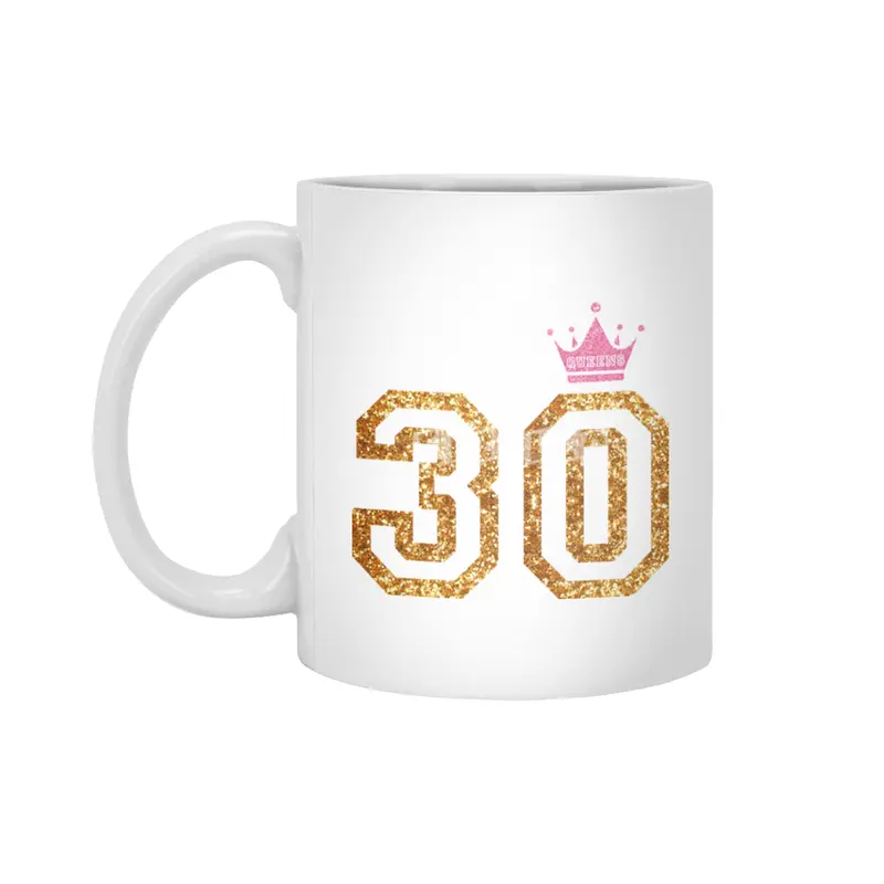 Perfect Birthday Gift for 30 Year Old Girls Beyaz Kupa