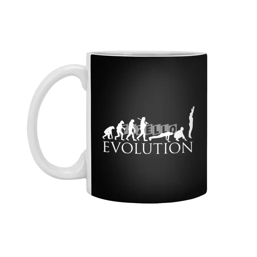 Evolution Fitness Gym Beyaz Kupa