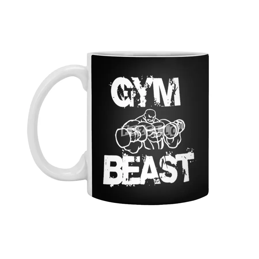 GYM BEAST Women Workout Mesh Tank Top Gym Fitness running Beyaz Kupa