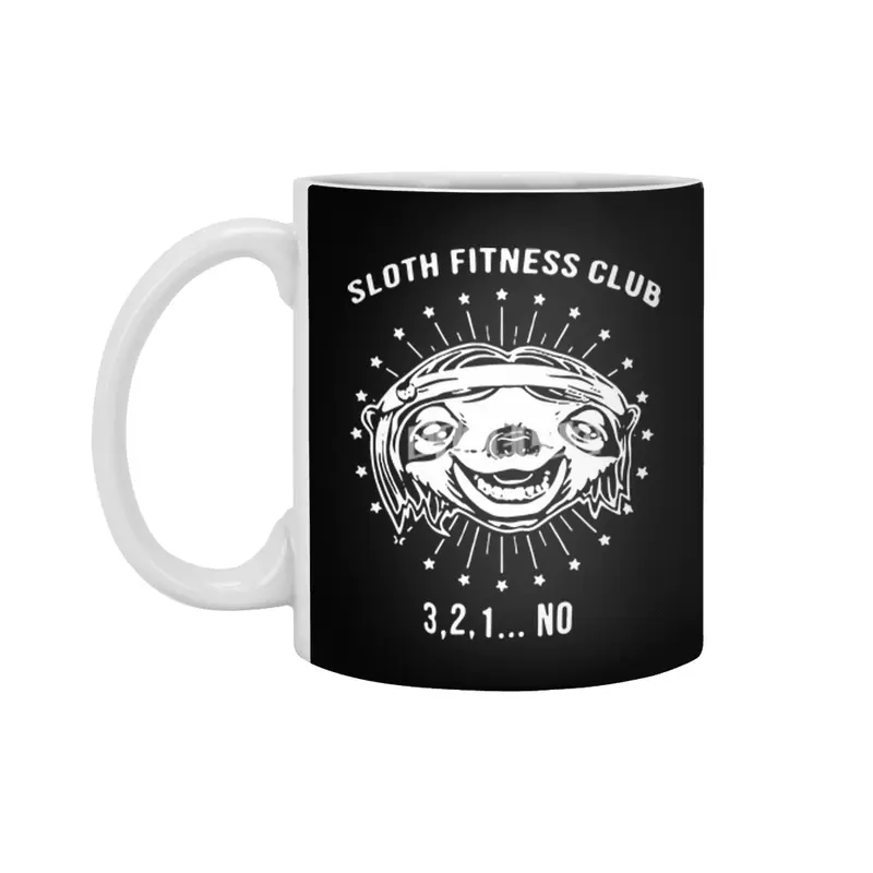 sloth fitness clup crossfit Beyaz Kupa