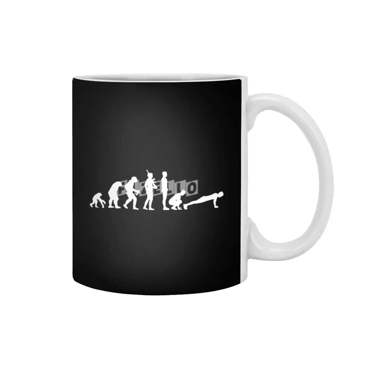 Mens CROSSFIT Evolution Training Lifting Fitness Cross MMA Burpees Top gym crossfit Beyaz Kupa