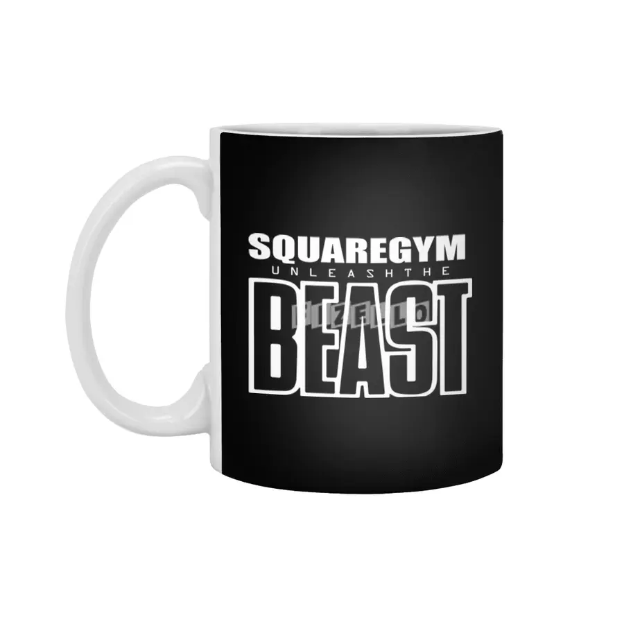 Mens Gym Beast Muscle Training Bodybuilding Cotton Fitness Workout Tee Bodybuilding Beyaz Kupa