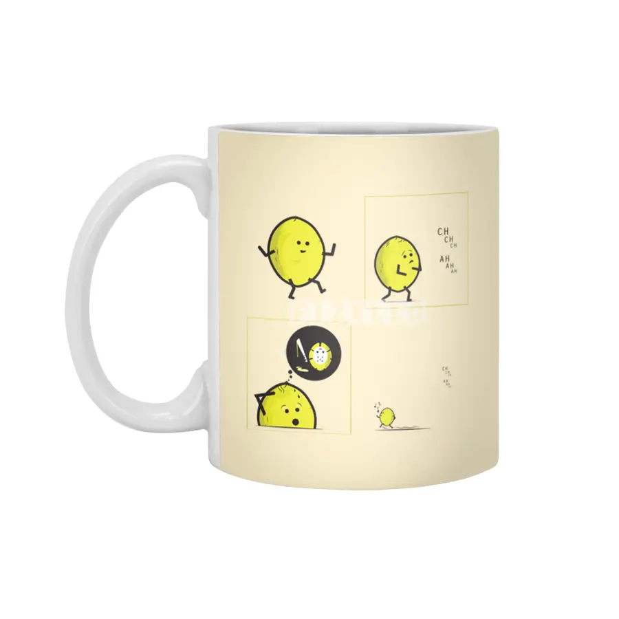 Lemon Episode Horror Ch ch ch Beyaz Kupa