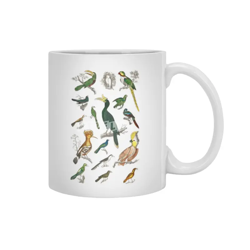 ANIMATED NATURE __11 Beyaz Kupa