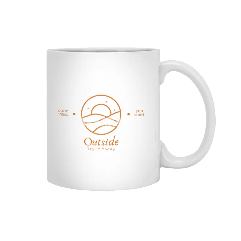 OUTSIDE for lovers of the great outdoors, hiking, camping, nature and good vibes Beyaz Kupa
