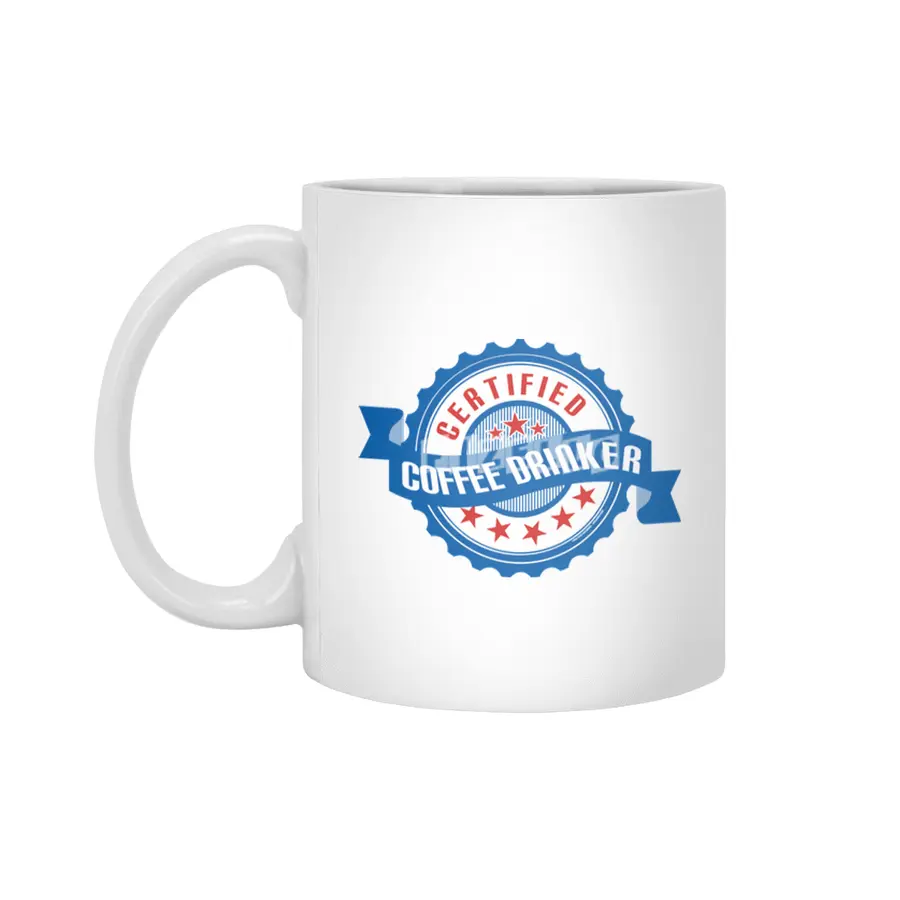Certified Coffee Drinker Beyaz Kupa