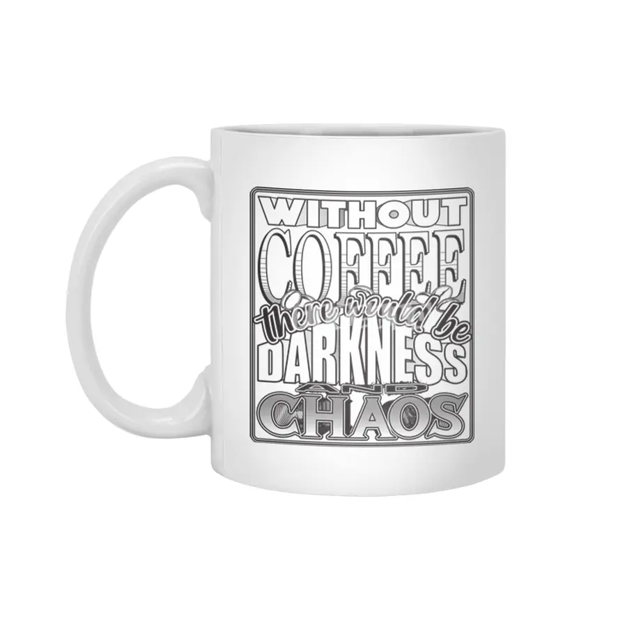 Without Coffee Beyaz Kupa