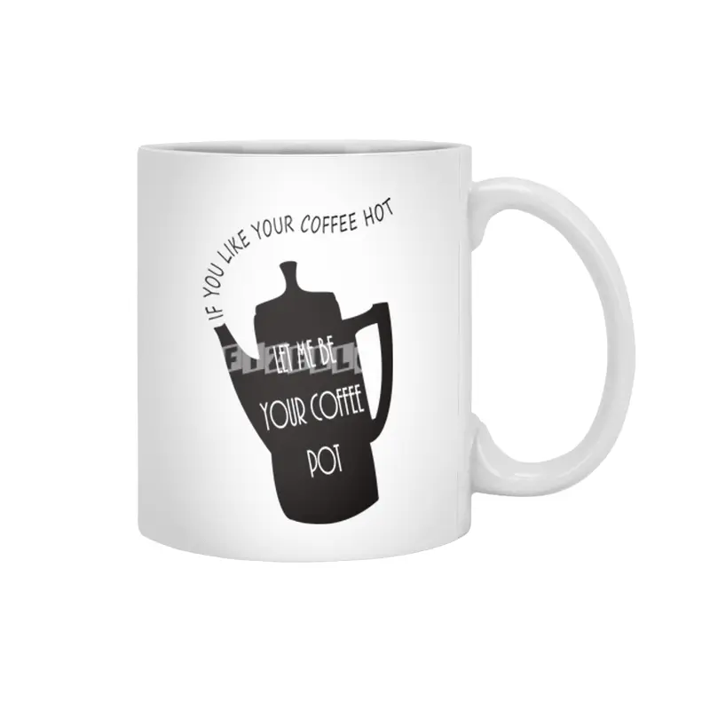 Let Me Be Your Coffee Pot Beyaz Kupa