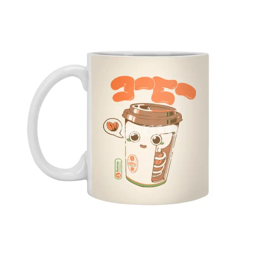 Cute Coffee x-Ray Beyaz Kupa