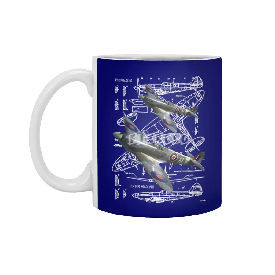 Blueprint Spitfire Beyaz Kupa