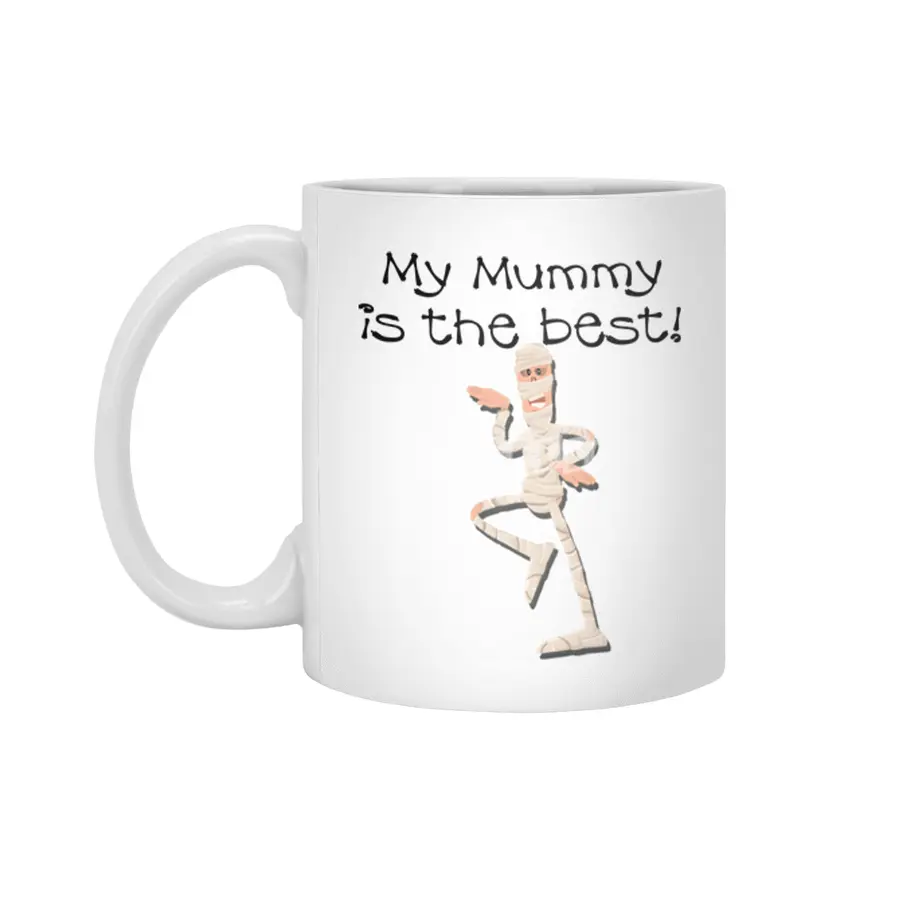 My Mummy is the best! Beyaz Kupa